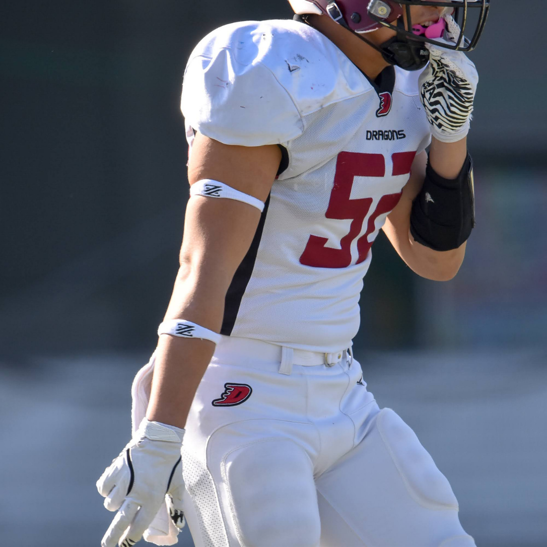 Bicep band 1/2 White