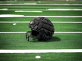 Football Helmet Cover Black