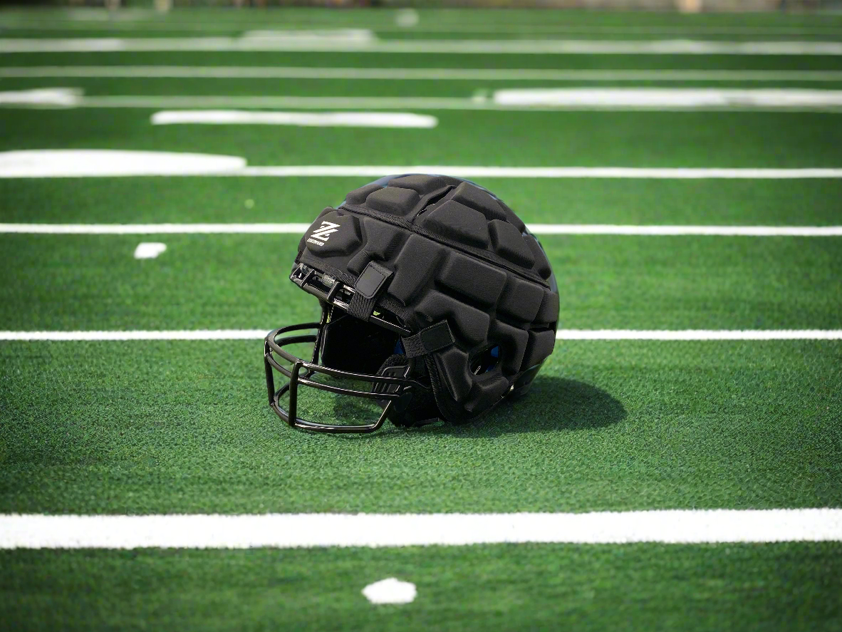 AIR アメリカンフットボール用ヘルメット ブラックフェイスガード Football Helmet Cover Black - Premium Protection | zugzwang-sports.com