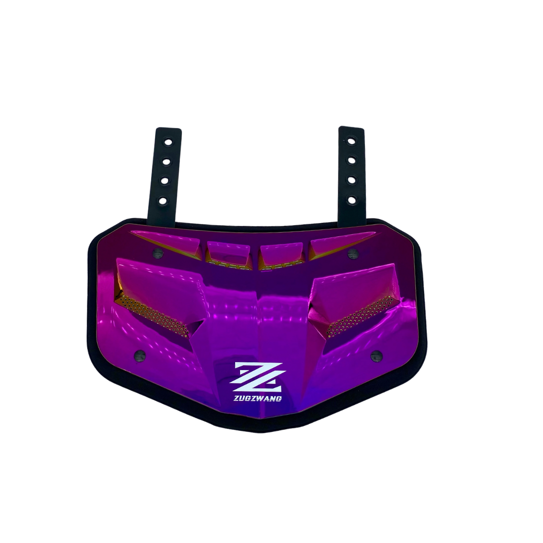 Football Back Plate Purple