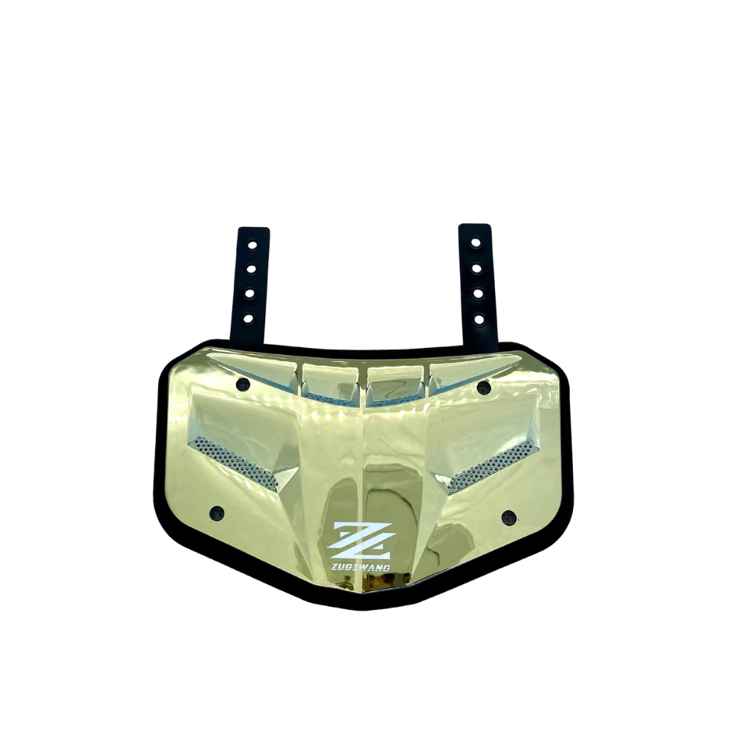 Football Back Plate Gold