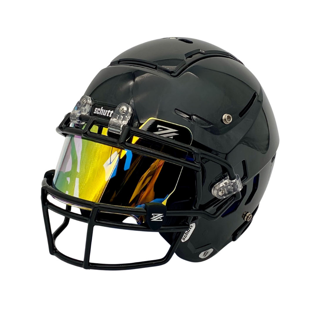 Football Helmet Visor Clear Gold